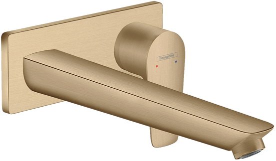 Hansgrohe Talis E inbouw wastafelkraan Brushed Bronze