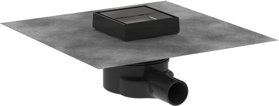 Hansgrohe RainDrain Point siphon de douche 10cm RSV Look