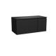 Storke Ribs badkamermeubel met Panton wastafelblad voor waskom(men)