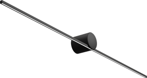Balmani Compas LED Spiegelbeleuchtung: 90 cm, Schwarz