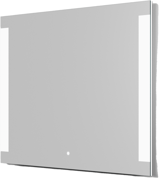 Linie Lunar miroir rectangulaire lumineux 100 x 80 cm
