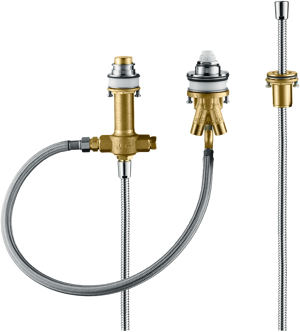 Hansgrohe Unterputz-Einbaueinheit für 3-Loch-Badewannen-Armatur, chrom