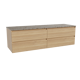 Balmani Mitra badkamermeubel met Stretto tablet voor waskom(men)