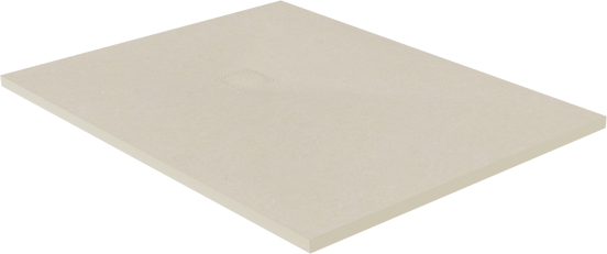 Luca Varess Suite Duschwanne 120 x 90 cm Marmorkomposit Dizzy Cream 