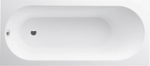 Villeroy & Boch Oberon baignoire encastrable simple 170 x 70 cm quaryl blanc brillant