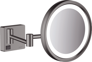 Hansgrohe AddStoris Vergrootspiegel brushed black chrome