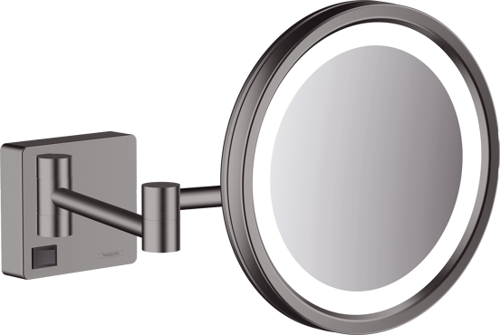 Hansgrohe AddStoris Vergrootspiegel brushed black chrome