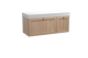 Balmani Lemon badkamermeubel met Dominus tablet voor waskom(men)