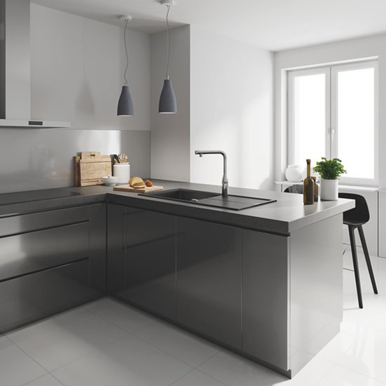 Grohe Essence Smartcontrol keukenkraan met uittrekbare kop chroom 31615000