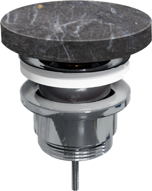 Balmani Click Flat Large afvoerplug afsluitbaar Pietra Grey
