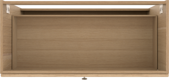 Balmani Lemon stehender Waschbeckenunterschrank: 120 x 55 cm, Eiche verwittert, 2 Schubladen