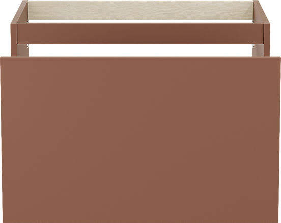 Balmani Sfera meuble sous-lavabo suspendu 75 x 55 cm Cotto 2 tiroirs