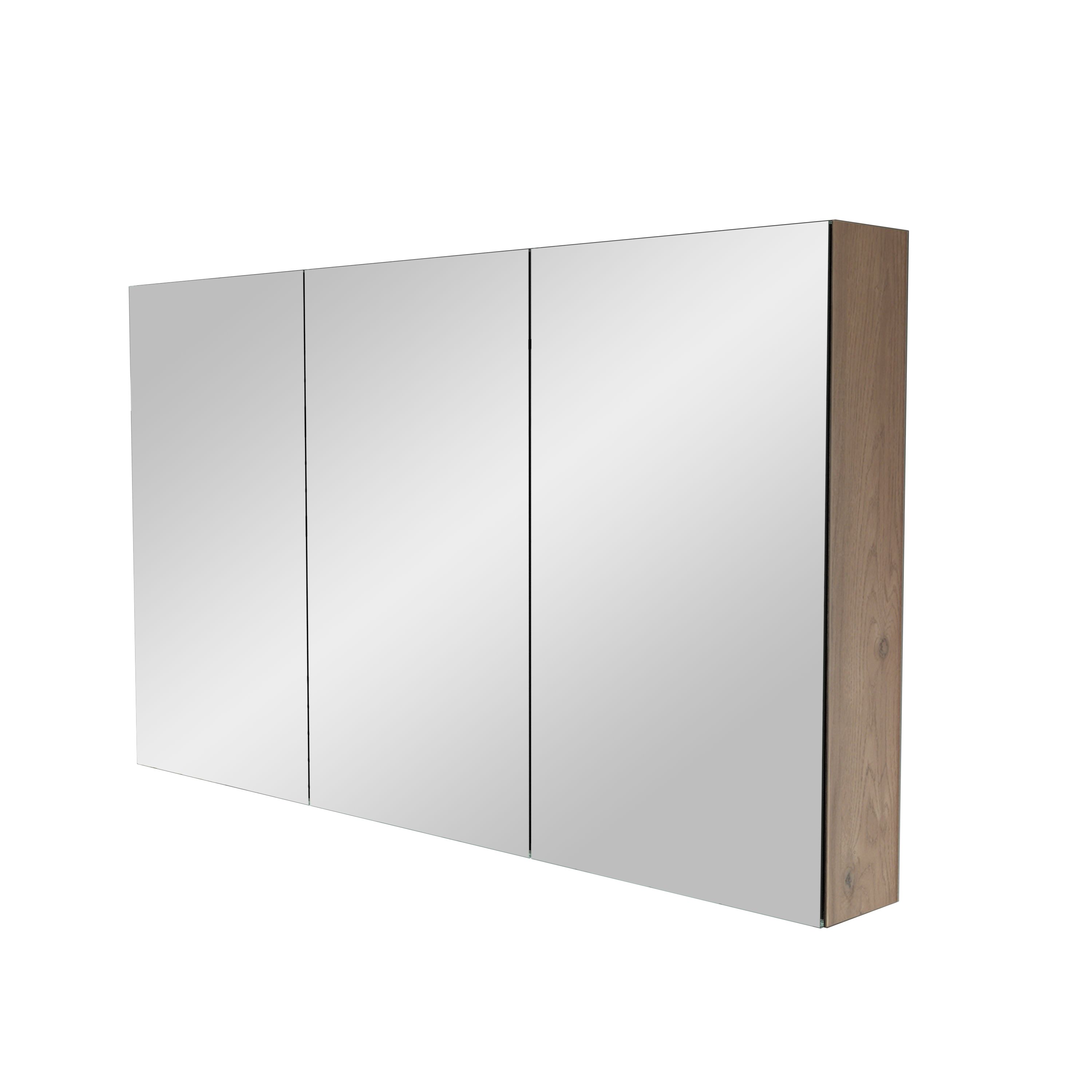Storke Reflecta spiegelkast 130 x 75 cm ruw eiken