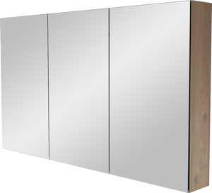 Storke Reflecta spiegelkast 130 x 75 cm ruwe eik