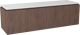 Balmani Eclips meuble salle de bains avec tablette pour vasques Stretto