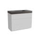 Storke Edge meuble salle de bains avec plan vasque Scuro High