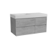 Storke Edge badkamermeubel met Mata High wastafel
