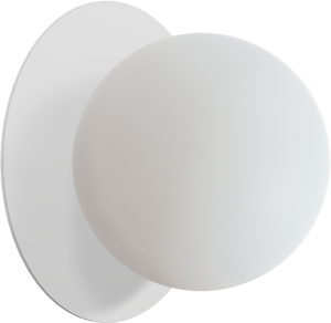 Balmani Pelota Disc medium LED Luminaire 16 cm blanc