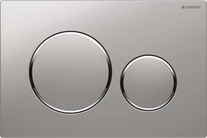 Sigma 20 plaque de déclenchement chrome mat pour UP320 ou UP720 bâti-support