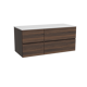 Storke Edge badkamermeubel met Tavola Tablet voor waskom(men)