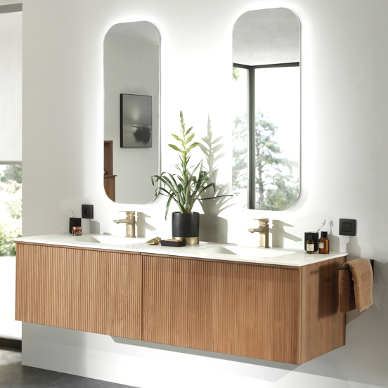 Hansgrohe Metropol 100 robinet de lavabo Brushed bronze