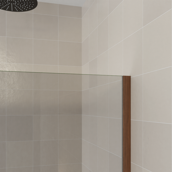 Balmani Modular Wandprofil 2,3 x 200 cm Nussbaum