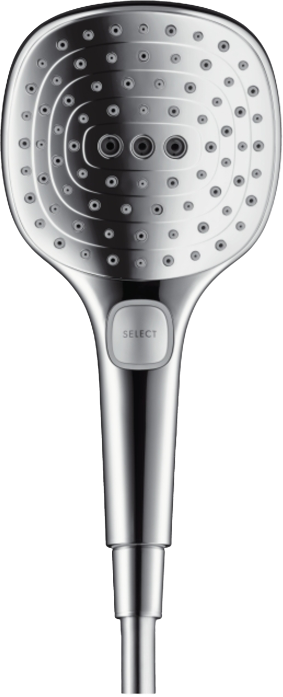 Hansgrohe Showerselect Comfort_E thermostatische kraan Inbouw regendoucheset met regendouchekop 30 x 30 cm glanzend chroom
