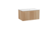 Balmani Idra meuble salle de bains avec tablette pour vasques Facetta