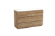 Balmani Lucida badkamermeubel met Stretto wastafelblad voor waskom(men)