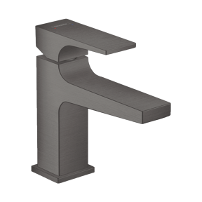 Hansgrohe Metropol 100 standaard wastafelkraan brushed black chrome