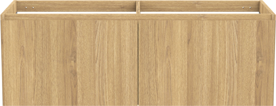 Balmani Idra zwevende wastafelonderkast 135 x 55 cm fineer naturel eiken 4 lades