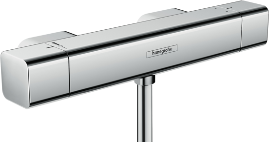 Hansgrohe Ecostat E Coolcontact thermostatische douchekraan glanzend chroom