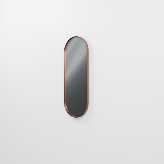 Balmani Giro Oval miroir ovale Brushed RoseGold 42 x 110 cm