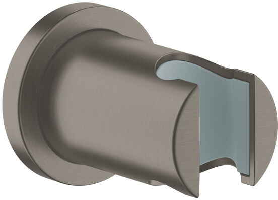 Grohe Grohtherm SmartControl Duschsystem: Unterputz, Runder Duschkopf, Wasserfallfunktion, 31 cm, Hard Graphite gebürstet