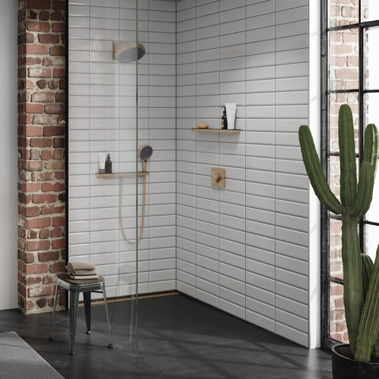 Hansgrohe Designflex Doucheslang 160 cm textiel brushed bronze