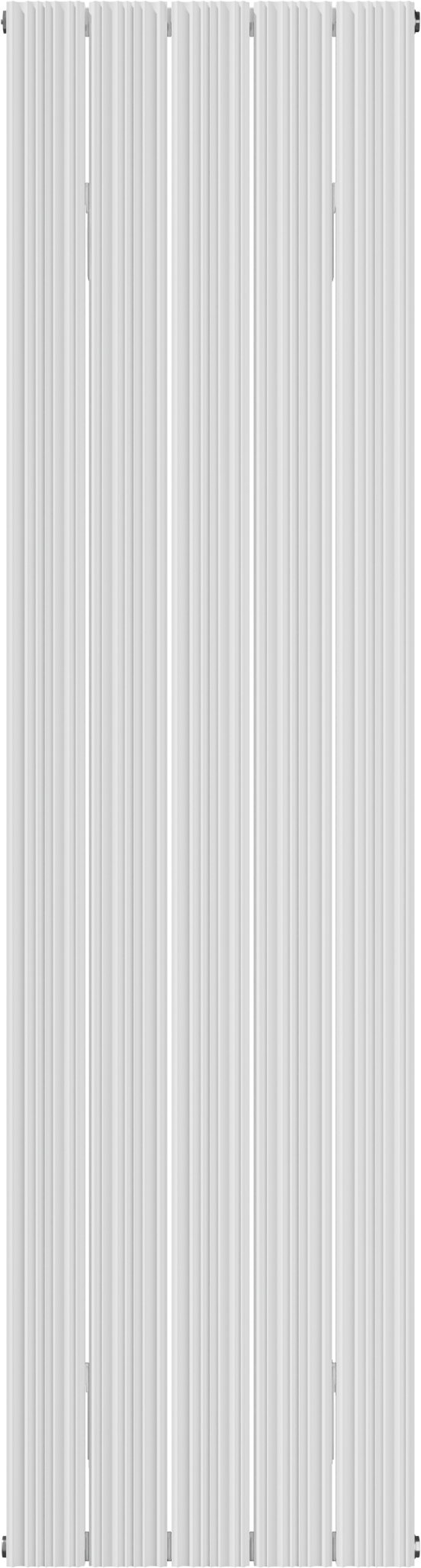Vipera Mares enkele handdoekradiator 47 x 180 cm centrale verwarming mat wit zij- en middenaansluiting 1259W