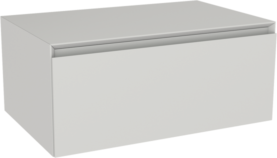 Storke Edge Modulo meuble sous-lavabo suspendu 75 x 48 cm blanc mat 1 tiroir