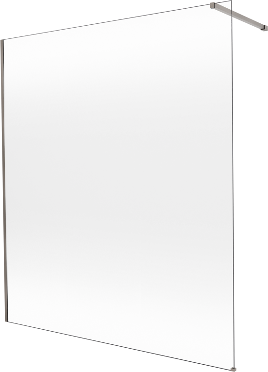 Balmani Modular inloopdouche: 180 x 200 cm, Permafrost met coating, Brushed GunMetal profielen