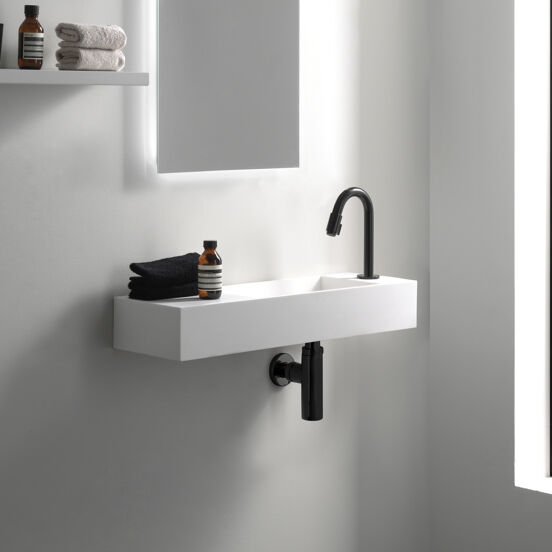 Santeg Styledrain LX siphon pour lavabo 32 mm noir