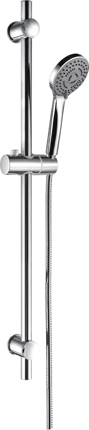 Linie Torus douchestang 105 cm met douchekop 9,5 cm 3 functies glanzend chroom