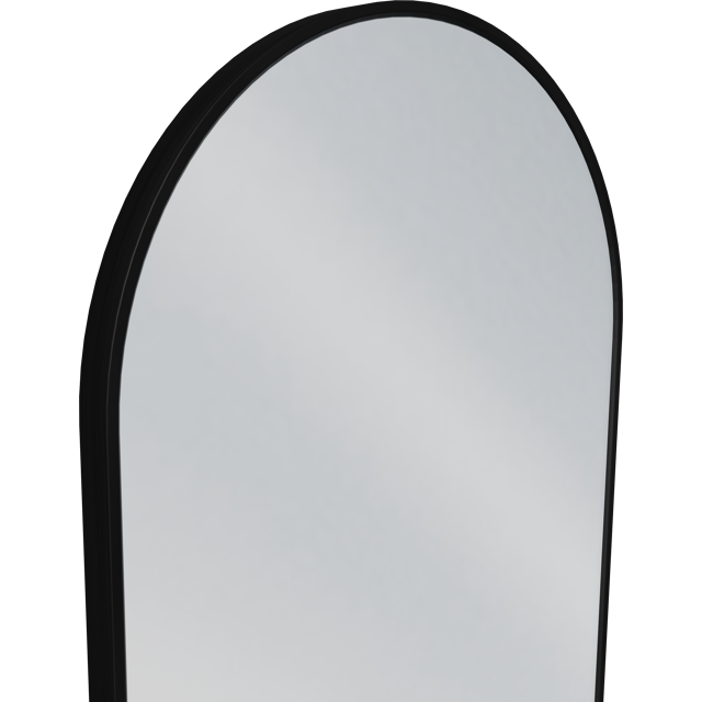 CROWN Miroir en forme de Fumè avec insert en verre ondulé - 012115