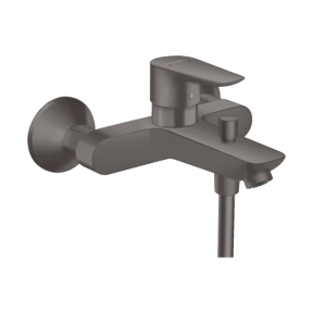 Hansgrohe Talis E Robinet de baignoire mural mitigeur brushed black chrome