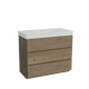 Storke Edge meuble salle de bains avec lavabo Mata High