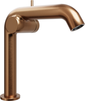 Blaufoss Round M EcoStart robinet de lavabo standard brushed rosegold