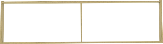 Balmani Lucida sokkel voor wastafelonderkast verweerde eik 180 x 55 cm