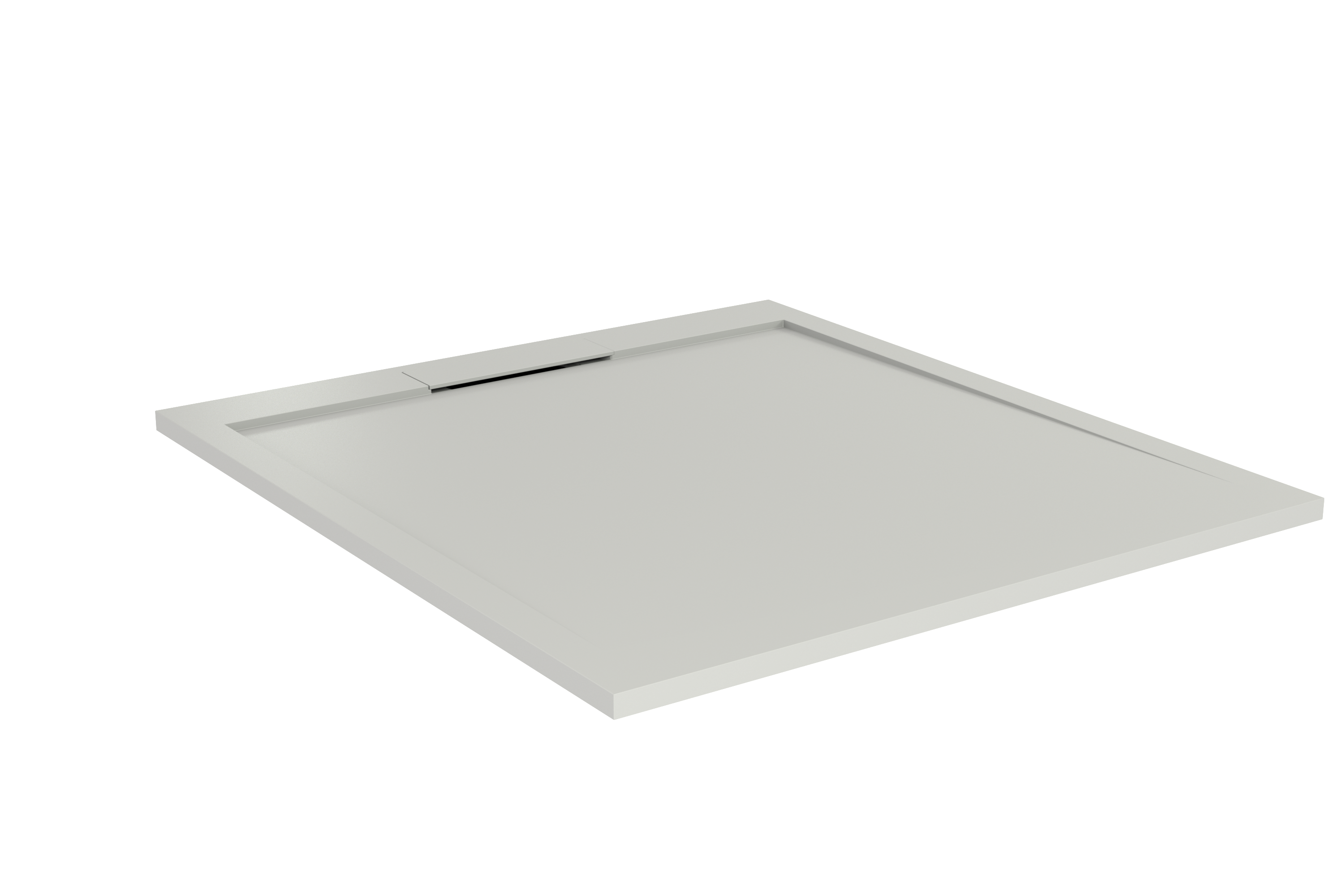 Balmani Andes douchebak 110 x 80 cm Solid Surface mat wit