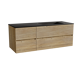 Storke Edge meuble salle de bains avec plan vasque Scuro
