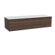 Storke Edge badkamermeubel met Tavola wastafelblad voor waskom(men)