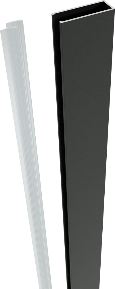 Balmani Modular muurprofiel voor glas op maat