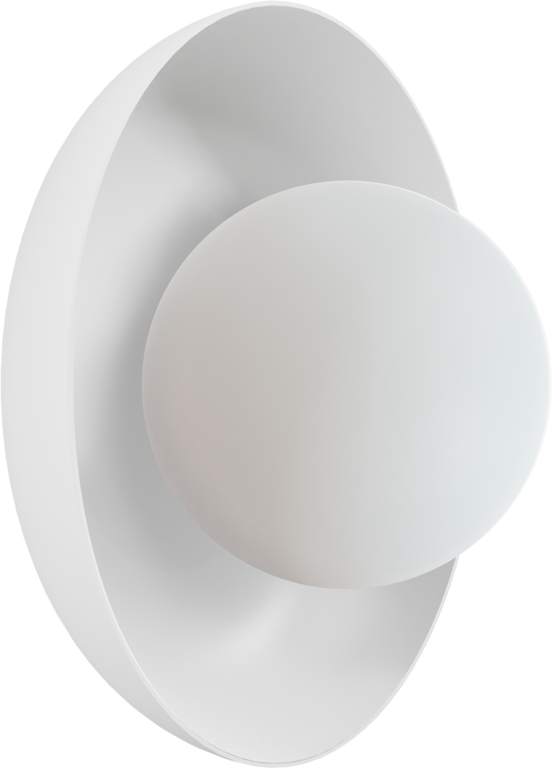 Balmani Pelota Bowl small LED Verlichting 16 cm wit